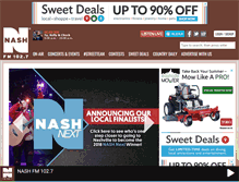 Tablet Screenshot of nashfm1027.com